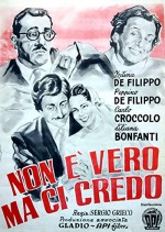 Non è Vero... Ma Ci Credo (1952) afişi Non è Vero... Ma Ci Credo (1952) afişi