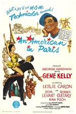 Paris'te Bir Amerikalı (1951) afişi Paris'te Bir Amerikalı (1951) afişi