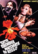 Sette Orchidee Macchiate Di Rosso (1972) afişi Sette Orchidee Macchiate Di Rosso (1972) afişi