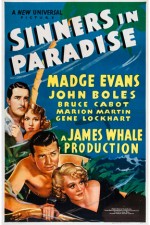 Sinners In Paradise (1938) afişi